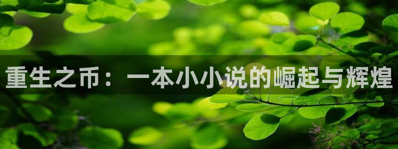 世界直播:重生之币:一本小小说的崛起与辉煌