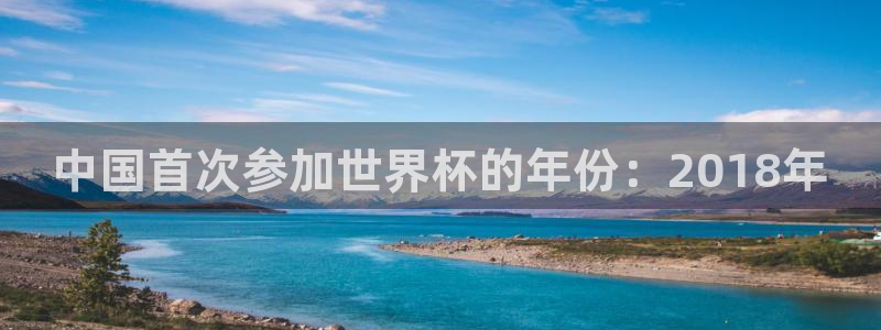 世界杯球赛:中国首次参加世界杯的年份:2018年
